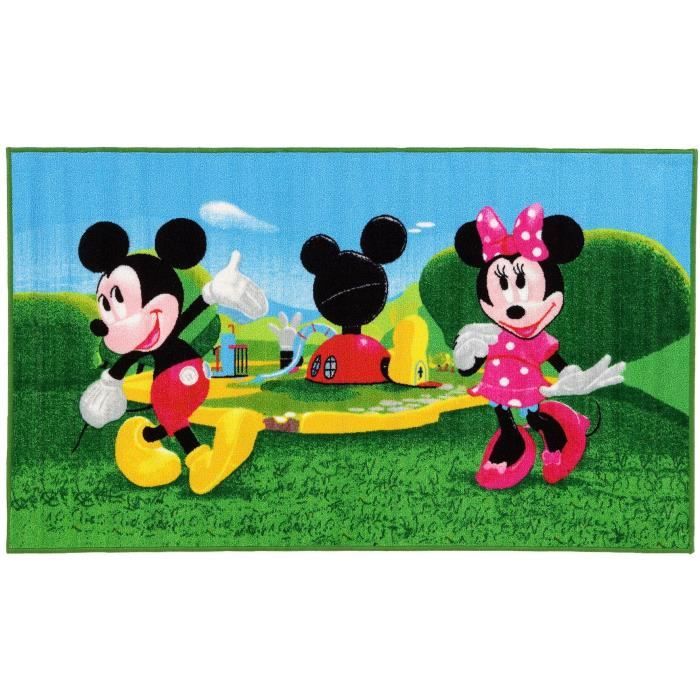 MICKEY et MINNIE Tapis 140x80cm