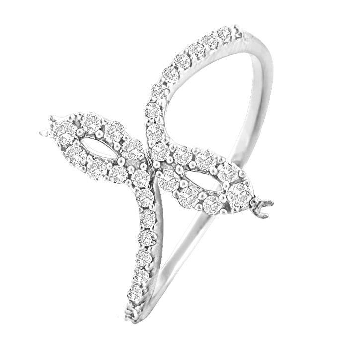 Bague serpents diamants en or blanc Blanc - Achat / Vente BAGUE ...