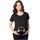 Noire Couleur Tee Mode Enceinte Maternité T-shirt