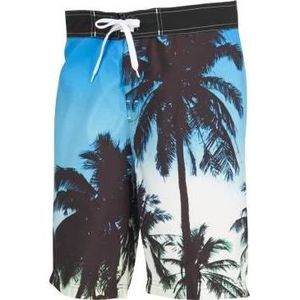 UP2GLIDE Short Bain Homme Cedric - Imprimé Bleu