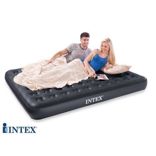 Lit gonflable Flockage VELVET INTEX 2 places   Réf. 67796 (152 x 203