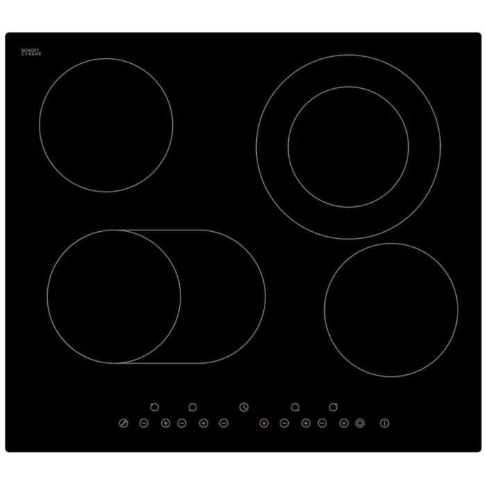vidaXL Table de cuisson en Schott vitrocéramique1