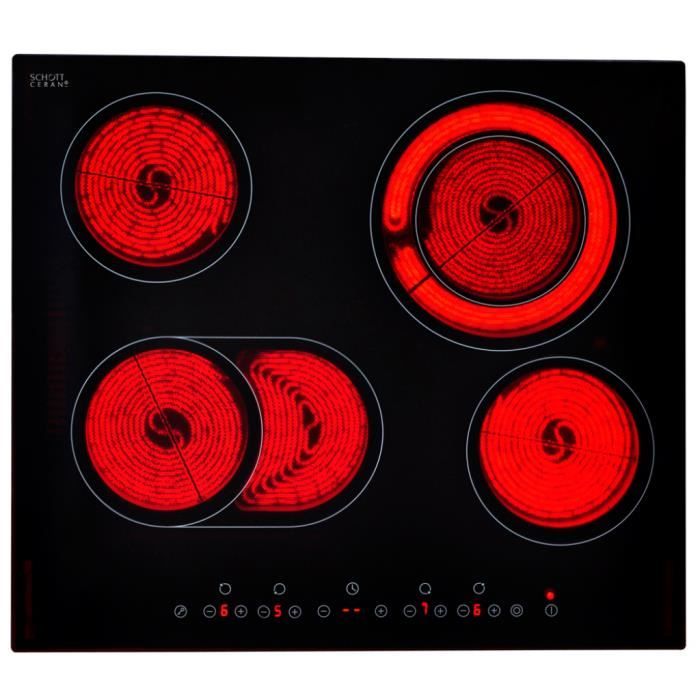 vidaXL Table de cuisson en Schott vitrocéramique2