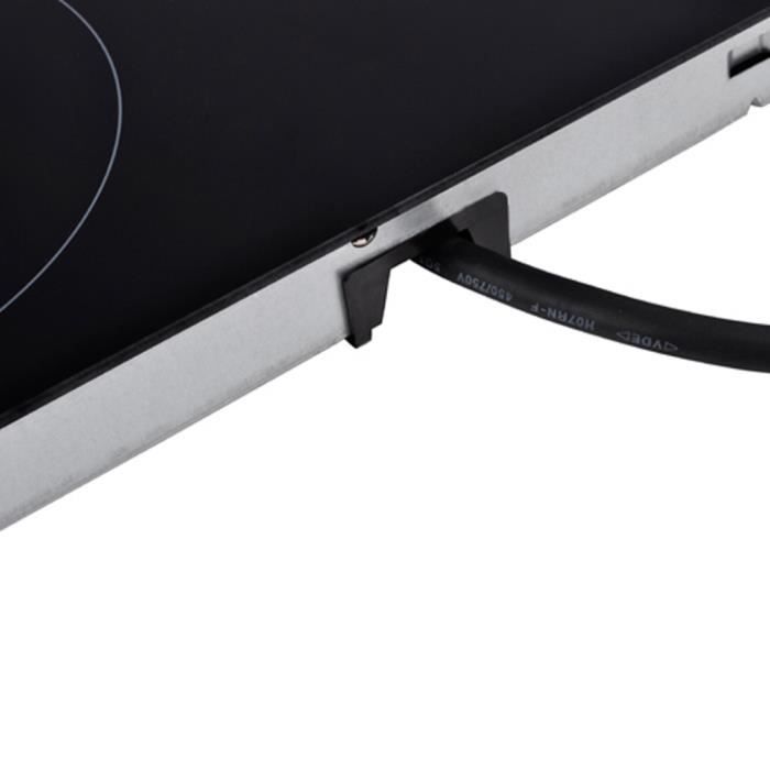 vidaXL Table de cuisson en Schott vitrocéramique3