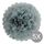 Lot de 5 Pompons en papier de soie Gris 25 35cm à