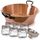 Bassine en cuivre