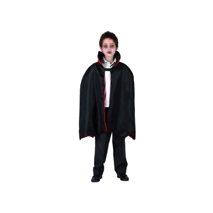 Cape de vampire garcon 66cm Halloween Taille Unique