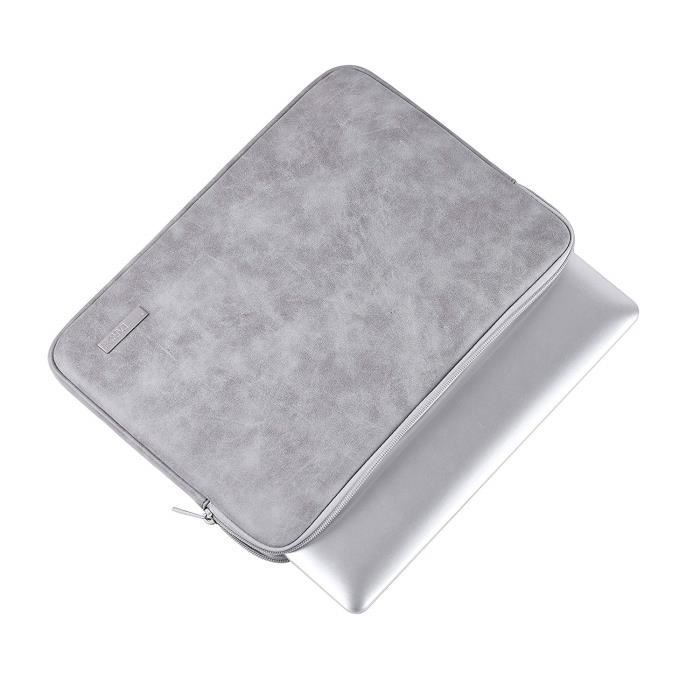 Housse Laptop Sleeve en Cuir suède pour Ordinateur3