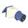 Adaptateur prise camping car 220v+T P17/CEE