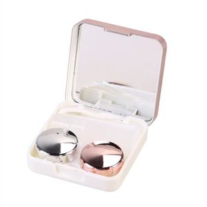 ETUI A LUNETTES,D--Jolie boîte de lunettes de voyage pour lentilles