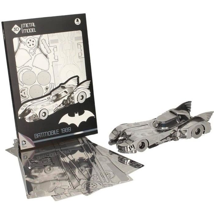 WTT BATMOBILE 3D - Puzzle - Métal 1989