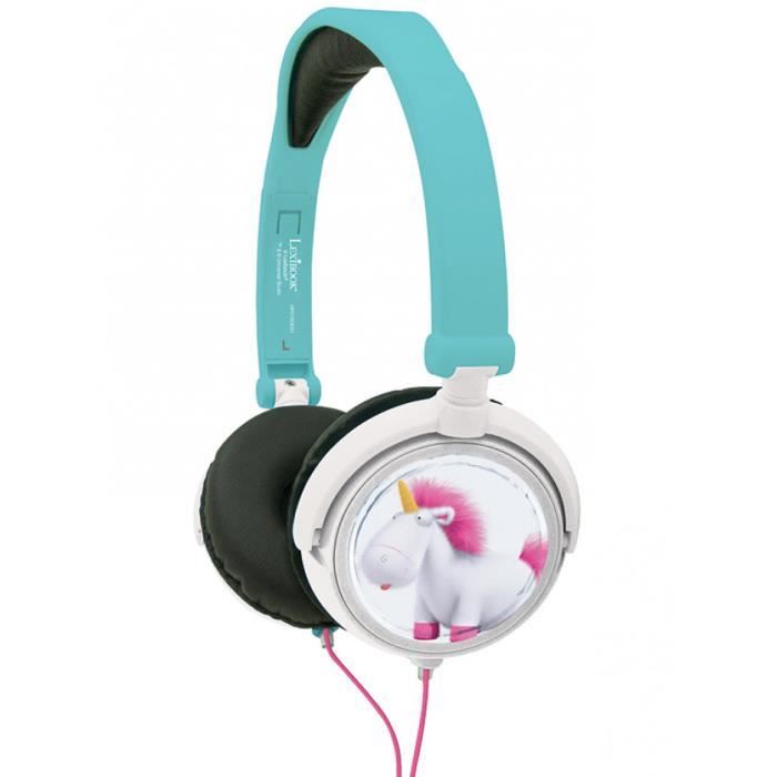 Lexibook Moi Moche Et Mechant Casque Audio Enfant Licorne