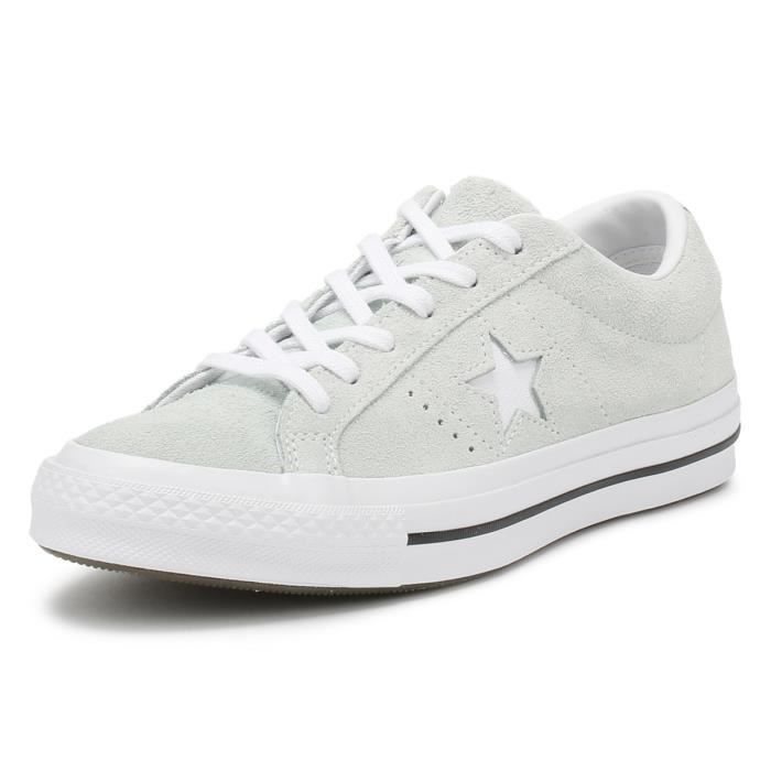 converse one star femme verte