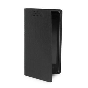 MUVIT Etui FOLIO Universel Stand ET ROTATIF Noir JUSQUA 5\