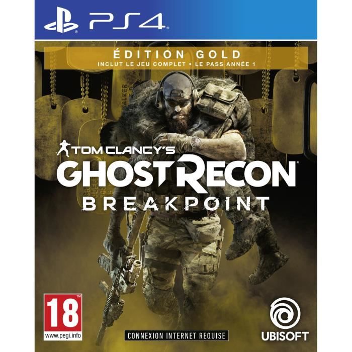 Ghost Recon BREAKPOINT Édition Gold Jeu PS4