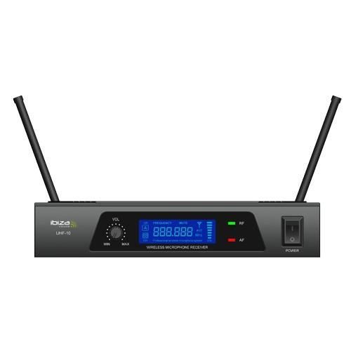IBIZA SOUND UHF10A Systeme microphone uhf a 1 canal