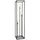 Lampadaire metal noir