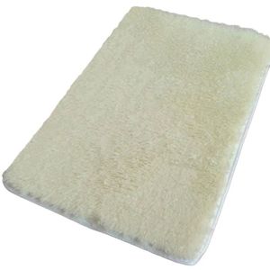 TAPIS Blanc-Zone Rugs Tapis de sol carr&eacute; antid&ea