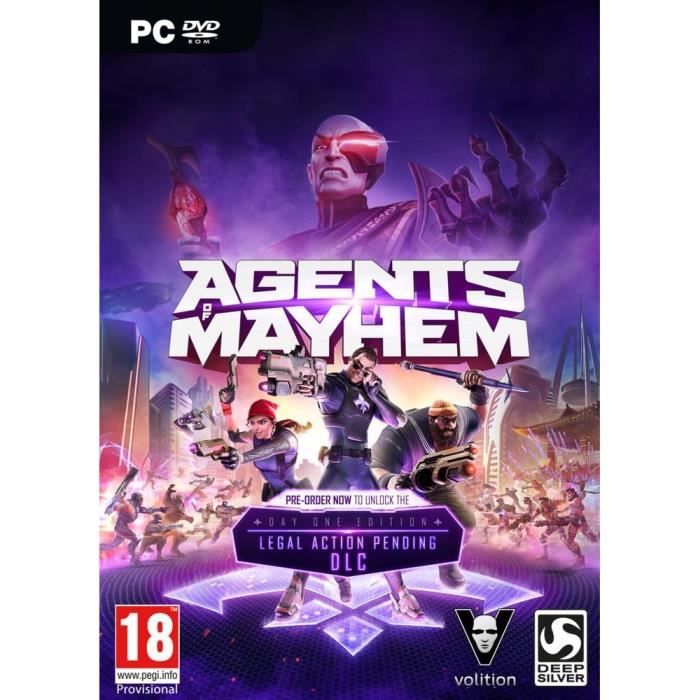 Agents Of Mayhem Day One Edition Jeu PC