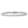 Bracelet Femme Or Blanc 375-1000 et Diamant Brilla
