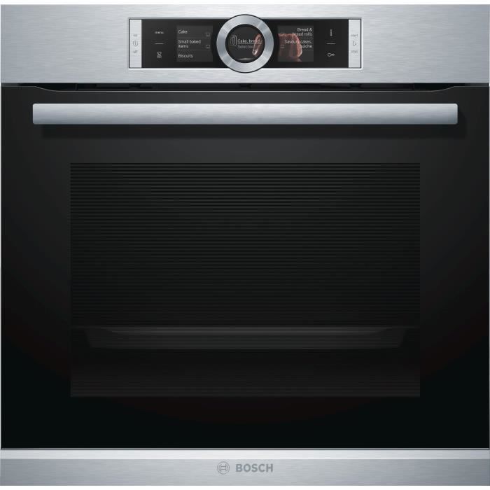 BOSCH HBG6760S1F Four électrique encastrable - 71 L - Pyrolyse - A+ - Inox