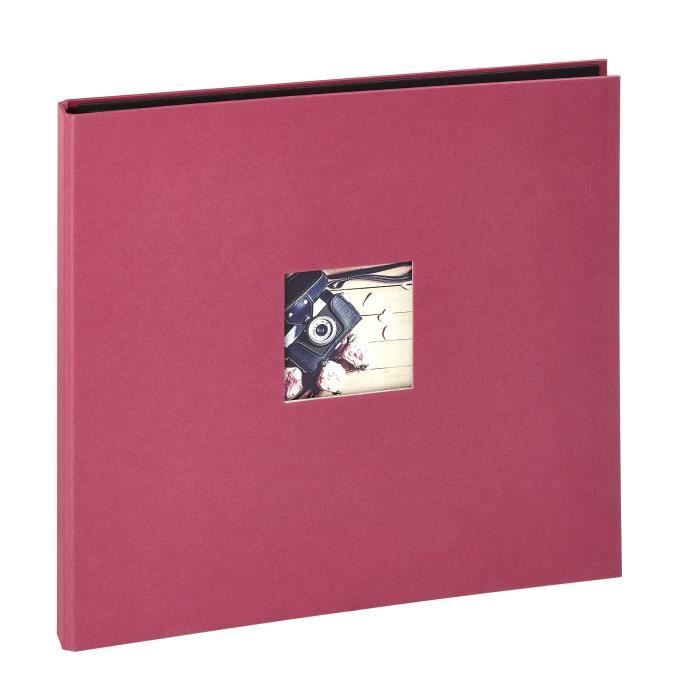 PANODIA Album photos traditionnel Studio - 300 vues - 60 pages - Rouge framboise