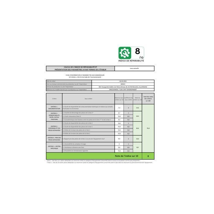 Bosch Serie | 2 SilencePlus SMS25AW05E Lave-vaisselle3