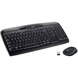 Logitech pack clavier-souris sans fil - MK330