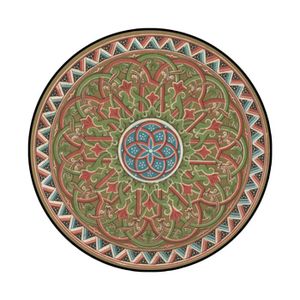 TAPIS tapis rond φ40cm tapis berbere tapis ethnique poly