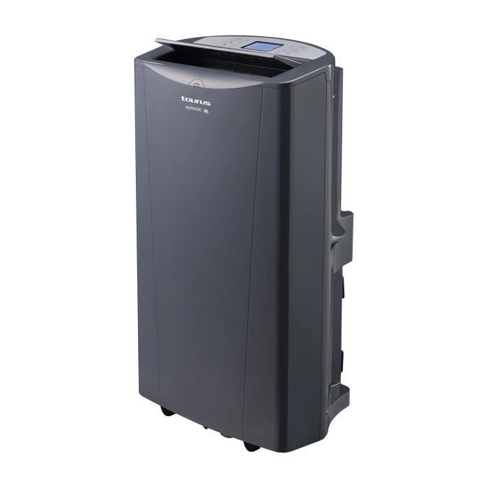 TAURUS AC 350 KT Climatiseur mobile 3500 watts - 12 000 Btu - avec télécommande - anthracite