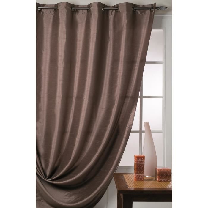 OPERA RIdeau Taffetas effet Soie Taupe 150x260cm - Achat / Vente ... OPERA RIdeau Taffetas effet Soie Taupe 150x260cm - Achat / Vente ...