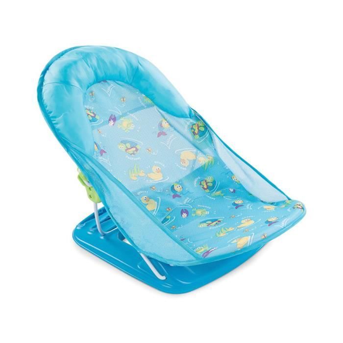 SUMMER INFANT Transat De Bain Bébé Luxe Bleu Plouf Plouf Achat