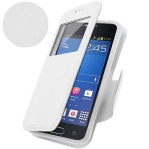 OMENEX Etui Folio HUAWEI Ascend Y330 - Blanc
