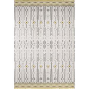 TAPIS MADRID Tapis contemporain - 200X290 cm - Papier Bl