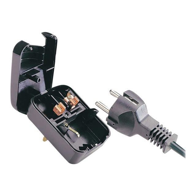 LINDY Adaptateur secteur prise Schuko - Anglaise