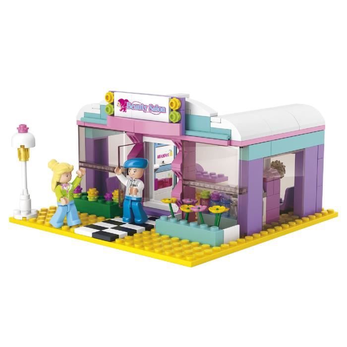 Briques Compatibles Lego - Construction - SLUBAN Rêve de fille - - Salon de beauté - Sluban