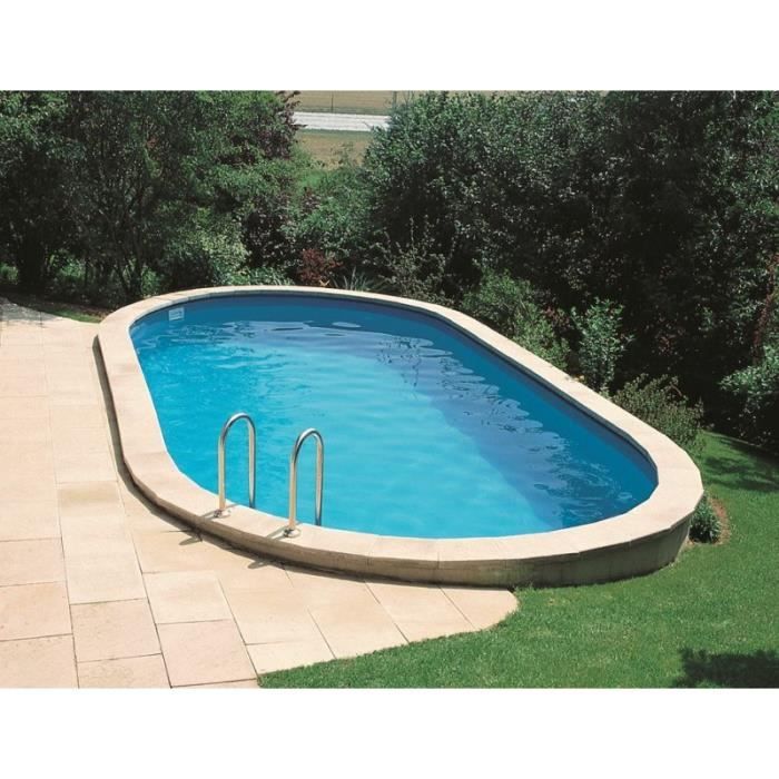 piscine acier en kit ovale 5.00 x 3.00 x1.20 m