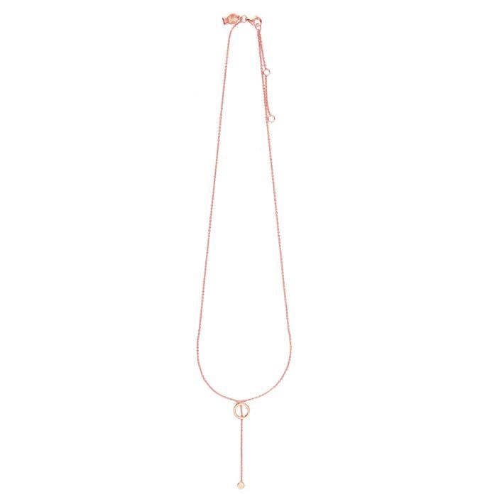 CLIO BLUE Collier Argent Doré Rose - CO2396R
