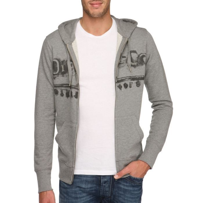 DIESEL Sweat Homme Gris   Achat / Vente SWEATSHIRT DIESEL Sweat Homme