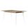 OSLO Table extensible - Scandinave - Décor chêne n