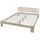 Lit bois pin massif naturel