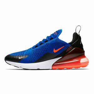 NIKE Air Max 270 Chaussures de course - Homme - Noir - Bleu - Infrarouge NIKE Air Max 270 Chaussures de course - Homme - Noir - Bleu - Infrarouge