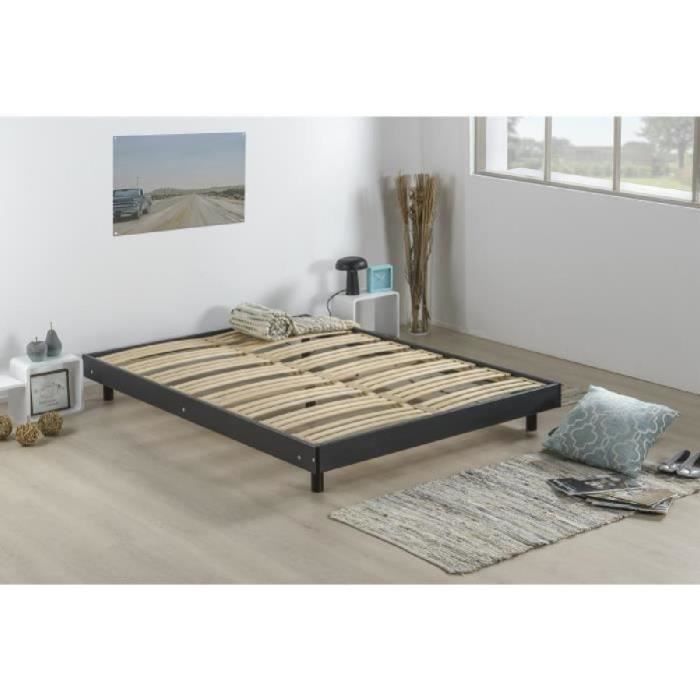 Sommier 140x190cm Kit Wengé LATTES MULTIPLIS