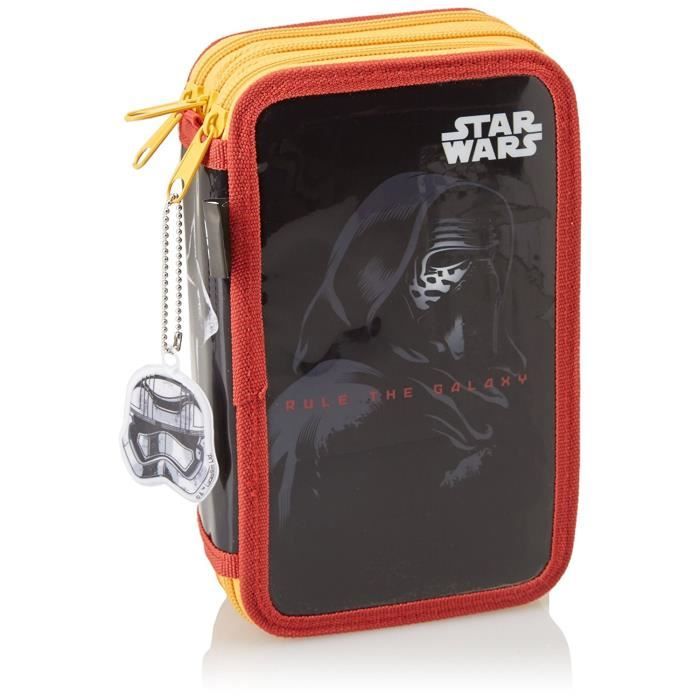STAR WARS Trousse 3 Compartiments - Disney
