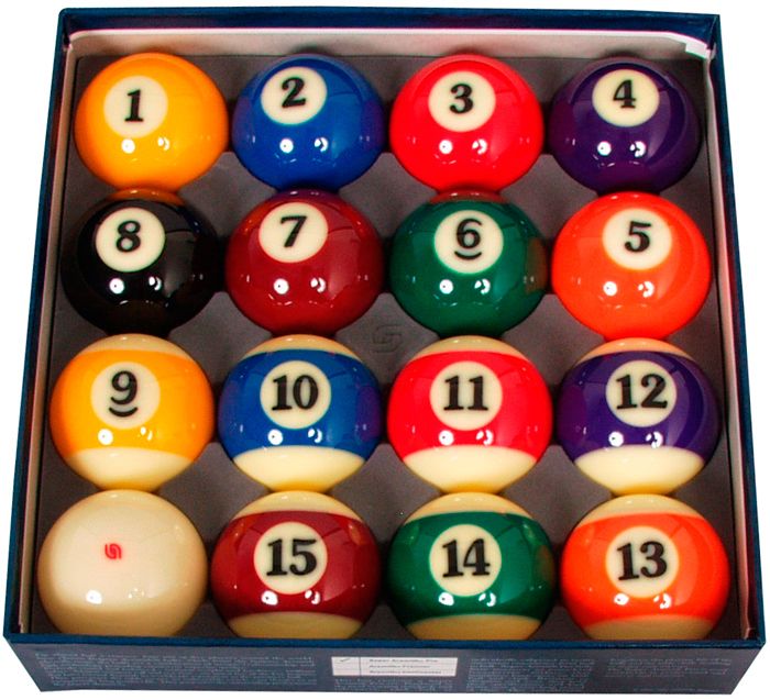 Ensemble billes de billard de 57 mm Camouflage