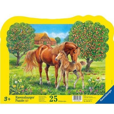 RAVENSBURGER   Puzzle 25 pièces. _x000Dx000D_Dimensions du puzzle