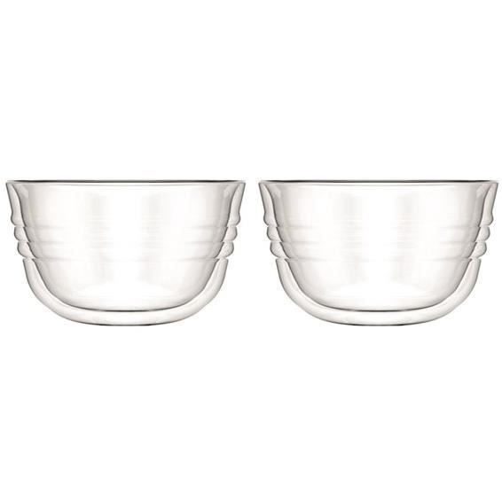 BODUM SKAL Set 2 coupes à champagne double paroi 0,25L