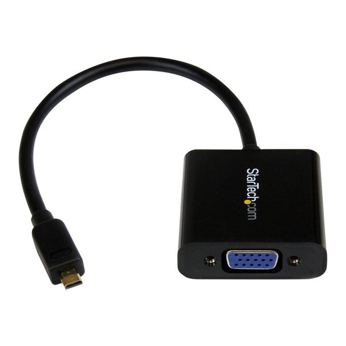 Adaptateur Micro HDMI vers VGA pour Ultrabook - Convertisseur Micro HDMI vers VGA - 1920 x 1080 - MCHD2VGAE2
