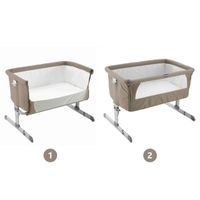 BERCEAU ET SUPPORT CHICCO Berceau Cododo Next 2 Me Dove Grey BERCEAU ET SUPPORT CHICCO Berceau Cododo Next 2 Me Dove Grey