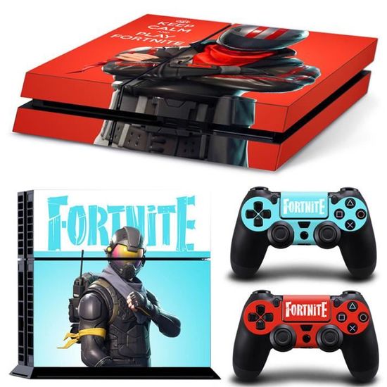 Sony Ps4 Peau Battle D'autocollant Fortnite De Royale Housse Pour jqGzSLUMVp